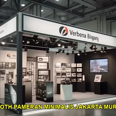 booth pameran minimalis jakarta murah